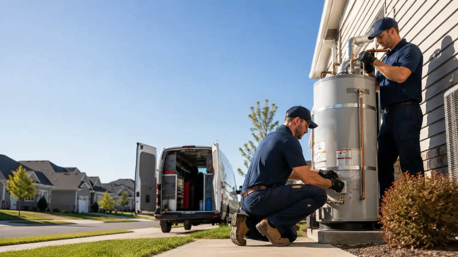 Water Heater Installation in Franklin, MN